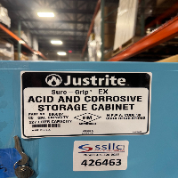 Justrite 60 Gallon Acid and Corrosive Storage Cabinet image 0